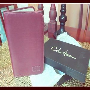 Cole Haan Brown Genuine Leather Tablet